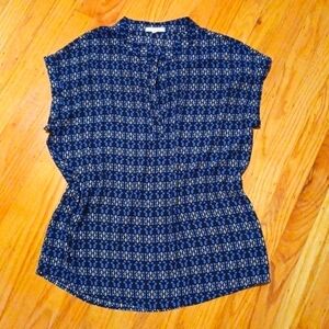 🙋NWOT Pleione cap sleeve blouse Sz XS Excellent condition